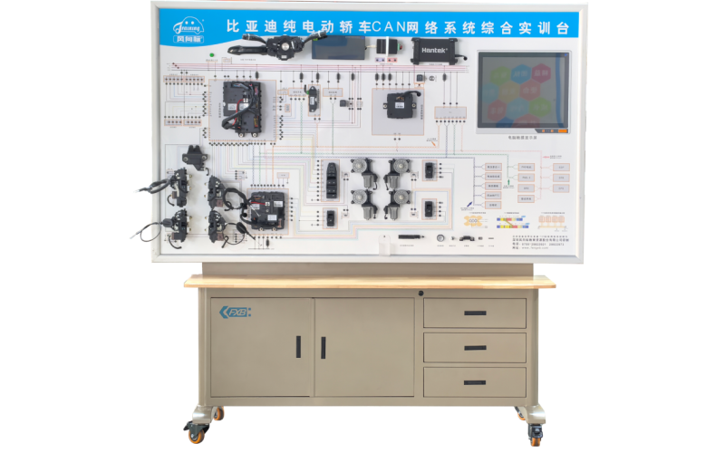 比亞迪純電動轎車CAN網(wǎng)絡(luò)系統(tǒng)綜合實訓臺