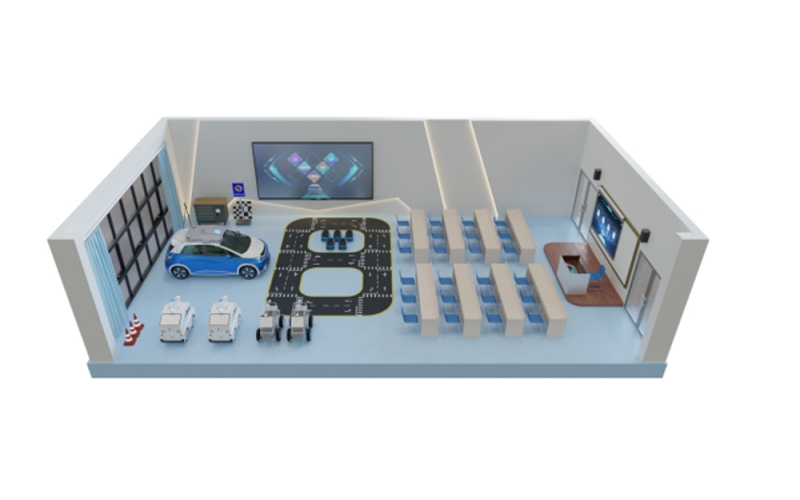 智能網(wǎng)聯(lián)整車(chē)實(shí)訓(xùn)室